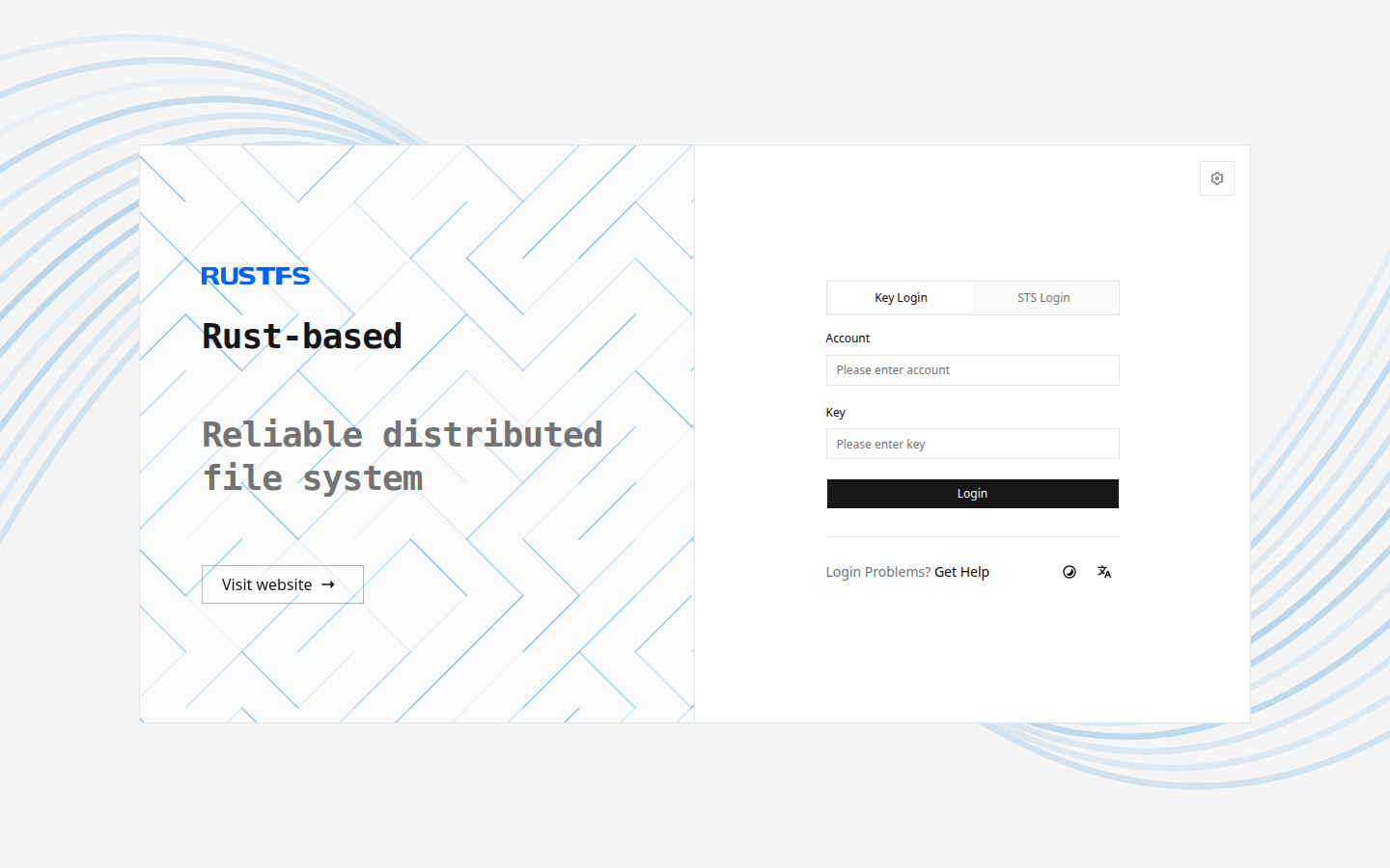 RustFS S3 Web Console